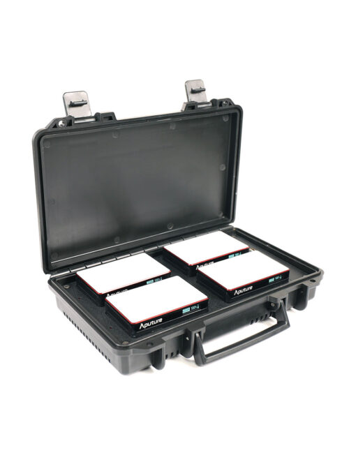 Aputure MC 4-Light Travel Kit with Charging Case